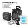 Hard EVA Shockproof Storage Case Portable Travel Bag for AirPods 3 Earbuds Charger Cable Accessories