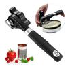 Plastic Hand-actuated Can Opener Safety Kitchen Tools Easy Grip Side Cut Manual Opener for Cans' Lid Kitchen Gadgets