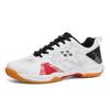 New Rotating Buckle Casual Badminton Shoes Breathable Couple Style Lightweight Table Tennis Sports Shoes Men's Tennis Training Shoes