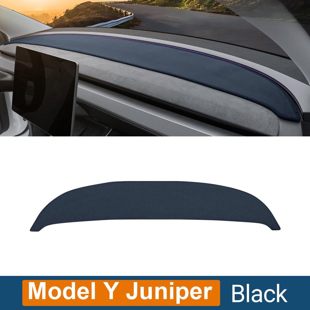 For Tesla Model Y Juniper Launch 2025 2026 EV Car Dashboard Cover trument Desk Sun Shade Anti-UV Carpet Mat Non-Slip Pad