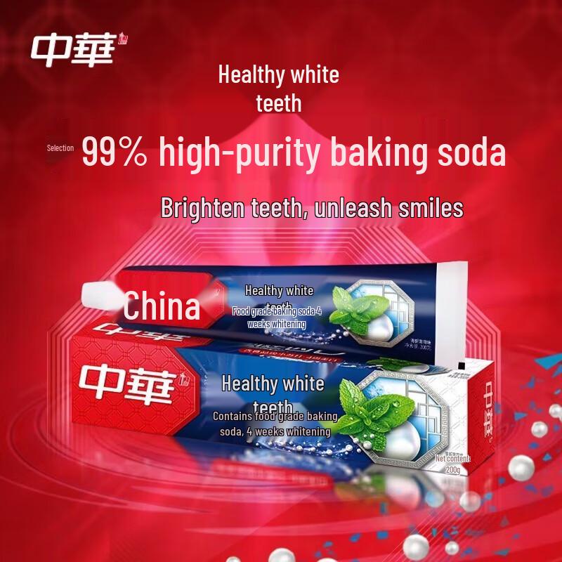 Зубная паста Zhonghua Jianchi White, Сода и Мята, 3 шт.