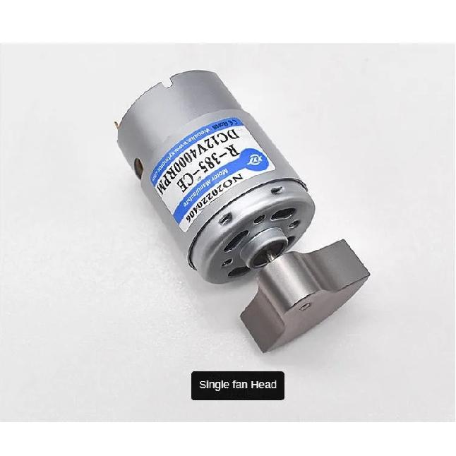 RF-385 Single Vibration Motor Kit Micro DC Vibration Motor 12V 24V 4000/8000rpm Massage Motor Round & Sector DC Electric