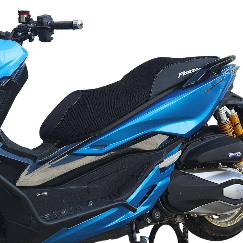 Thickened Shock Absorption Rebound Seat Cushion Cover for FORZA350/300 Motorcycle Thermal Insulation Sun Protection
