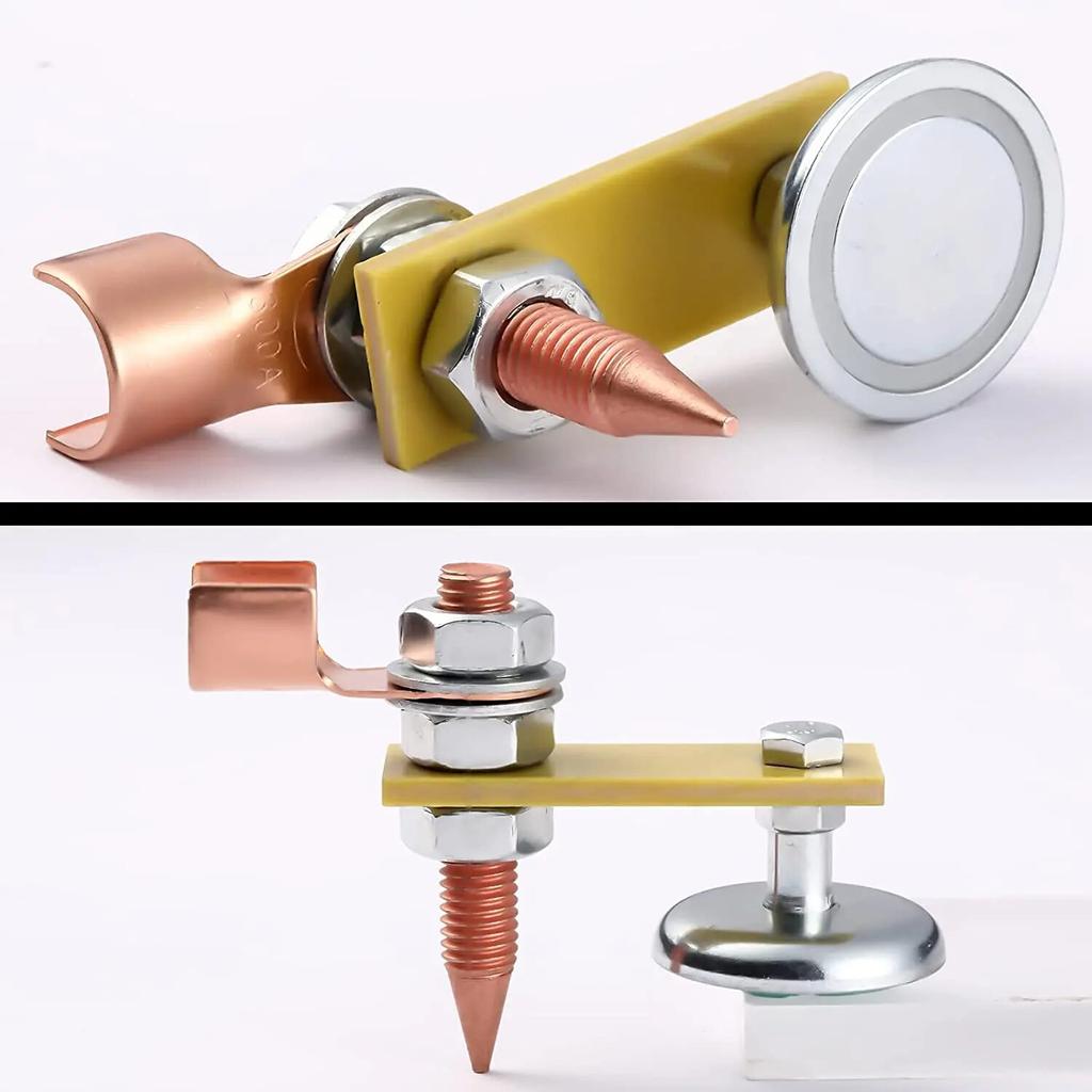 Магнитный зажим для сварочной головки, сильный магнетизм, сварочные опорные головки, большой держатель зажима для заземляющей сварки на всасывании