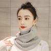 Keep Warm Fleece Neck Scarf Solid Color Plush Neck Cover sweet Plush Neck Protector  Outdoor