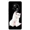 Черный силиконовый чехол для Meizu Lucky 08, роскошный защитный мягкий чехол-накладка на заднюю панель телефона для Meizu Lucky 08, 6.78", мультяшный корпус