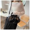 Vintage Pleated Bag Cloud Underarm Bag Hand Bag Single Shoulder Crossbody Bag