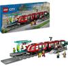 LEGO City 60423 Городской трамвай со станцией