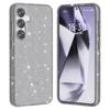 For Samsung Galaxy S25 Case Anti-Scratch PC+TPU Sparkly Glitter Phone Cover
