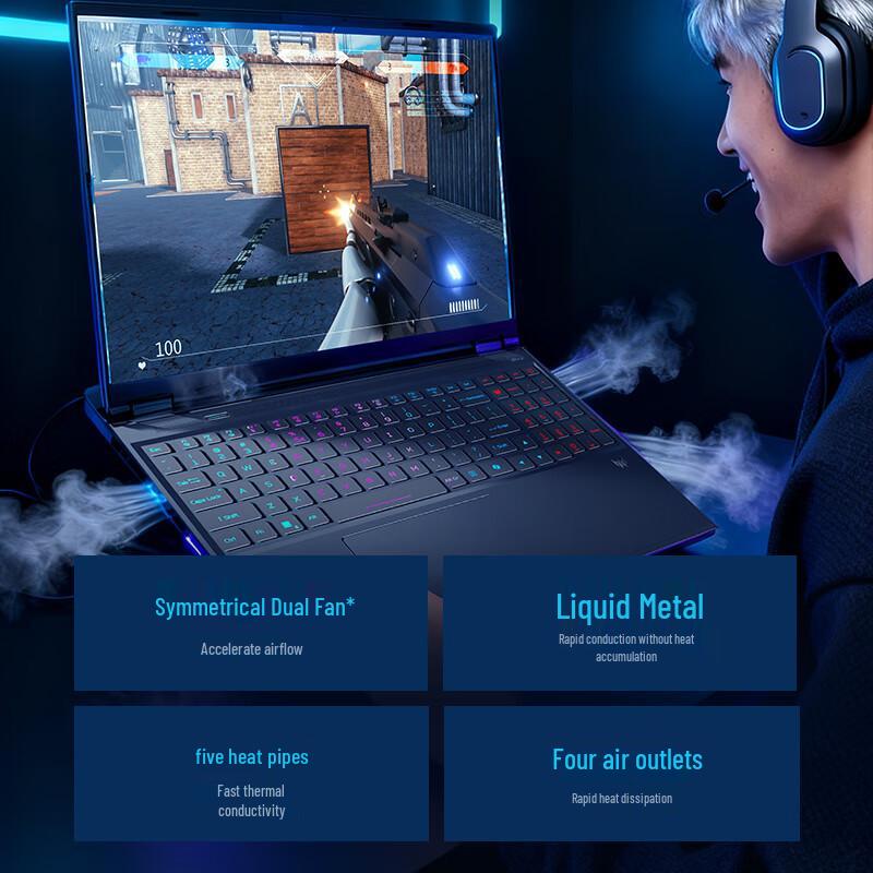 Acer Predator Helios 9 Neo S 16" Gaming Laptop (CN version)