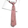Black Long Necktie Korean Style Shirt Tie Temperament Love Heart Tie  Performance