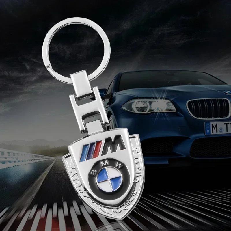E60 E93 2025 Hot Car For BMW 1 pcs Car keychain Creative double-sided epoxy metal key ring For BMW M E39 E36 E60 E90 E3A4 E46 F3
