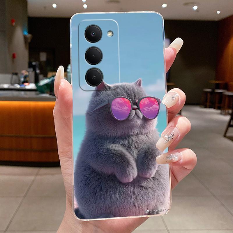 Для Redmi15 5G 2025 Для Xiaomi Redmi 15 5G Роскошный Милый Крутой Мальчики Девочки Мягкий силиконовый Чехол для Телефона Задняя крышка Прозрачный ТПУ Корпус