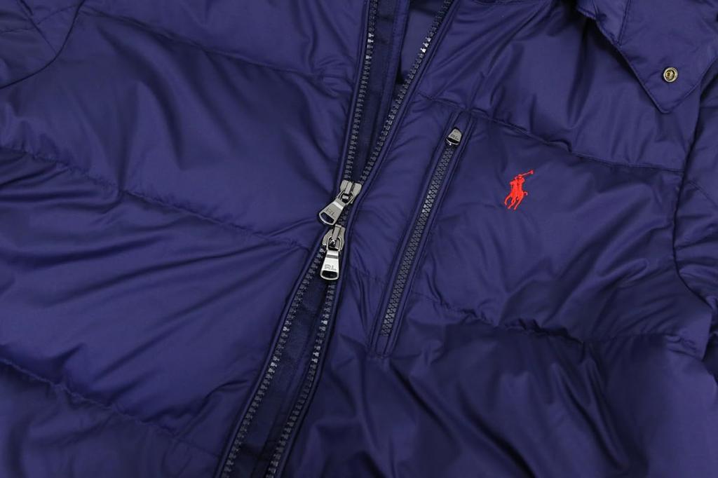 POLO RALPH LAUREN Down Size Navy Men's Double-Zip Jacket/Parka, 80/20, XXL, (Product Code 01010056)