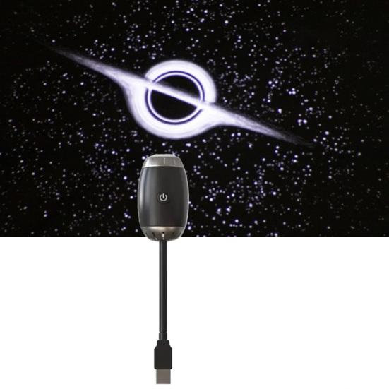 USB Car Projector Lamp 360 Starry Sky Projection Degrees Adjustable Lamp 3 Brightness Home Bedroom Automotive
