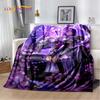 Sexy Lace Beauty Girl Lady Cartoon Anime Character Blanket,Soft Throw Blanket for Home Bedroom Bed Sofa Picnic Office Cover Gift