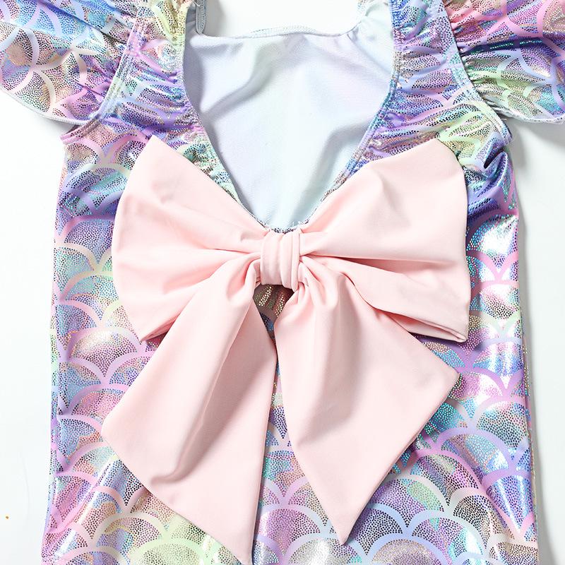 Купальник с горячим тиснением «Принцесса-русалка» для девочек