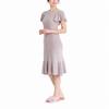 Francfranc Moist Feather Knit Glitter Dress, Pink, 2025 Model, Relaxed Knit Dress