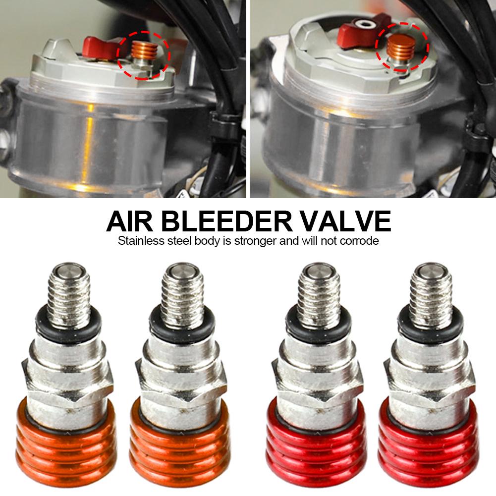 Воздушные клапаны стравливания вилки M4x0.7 для мотоцикла KTM SX SXF EXC EXCF XC XCF XCW XCFW 85-500 2005-2019 Мотокросс Универсальные запчасти