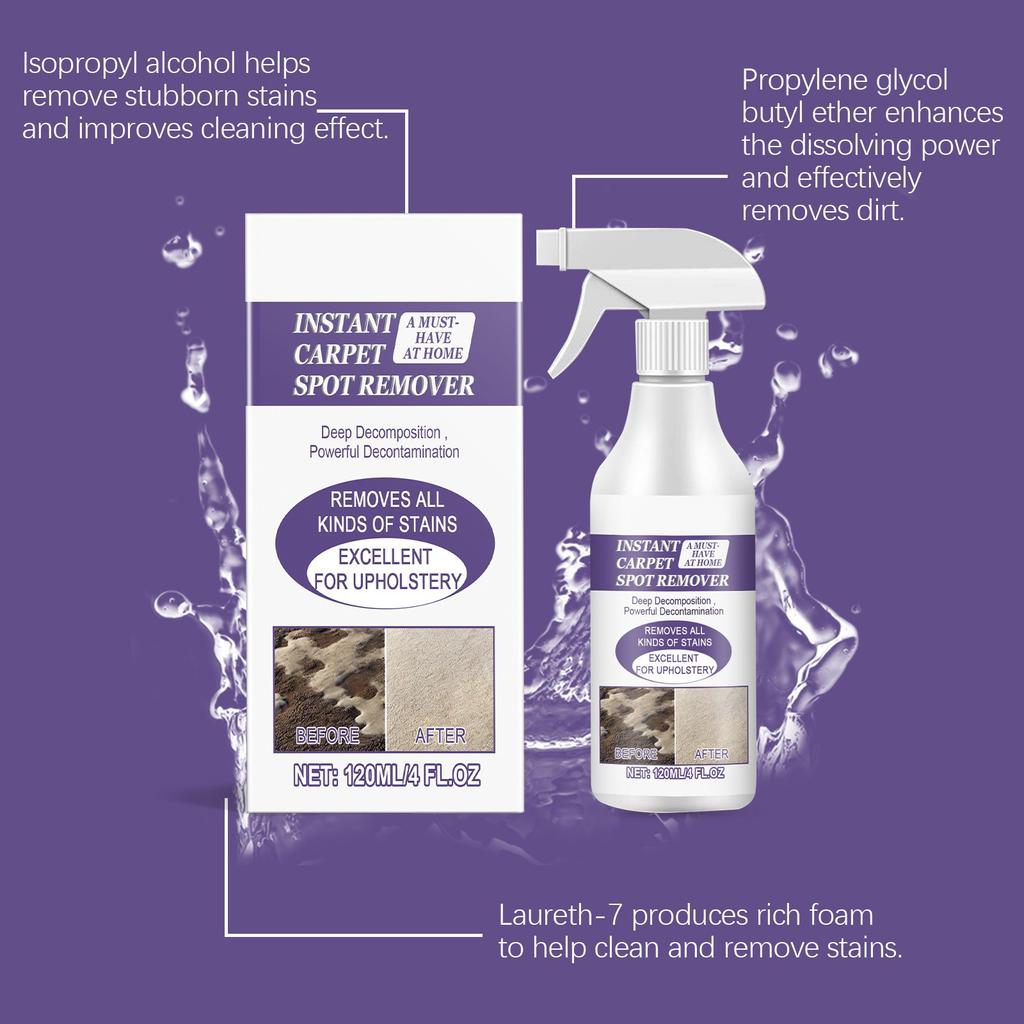 Carpet Stain Remover Coffee Stain Oil Stain Stubborn Stain Cleaner120ml