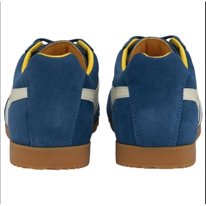 Кроссовки Gola Harrier Suede (CMA192) navy/white/marine/yellow/yellow