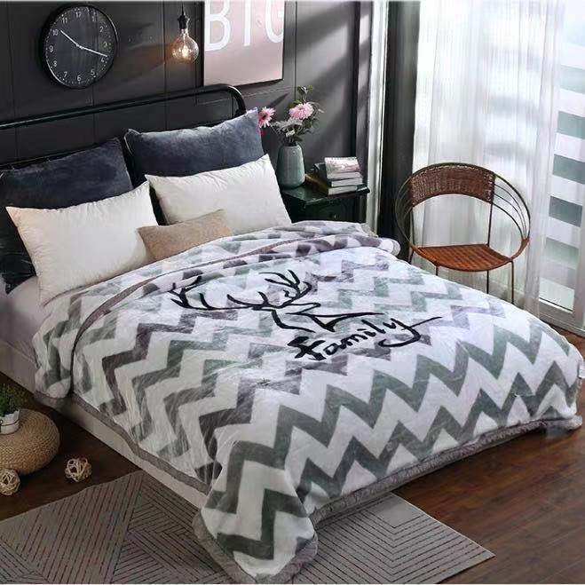 Роскошное качественное двухслойное норковое одеяло Raschel, 9,9 фунтов, королевский размер, пушистое, массивное, теплое, очень мягкое, весенне-зимнее, постельное одеяло