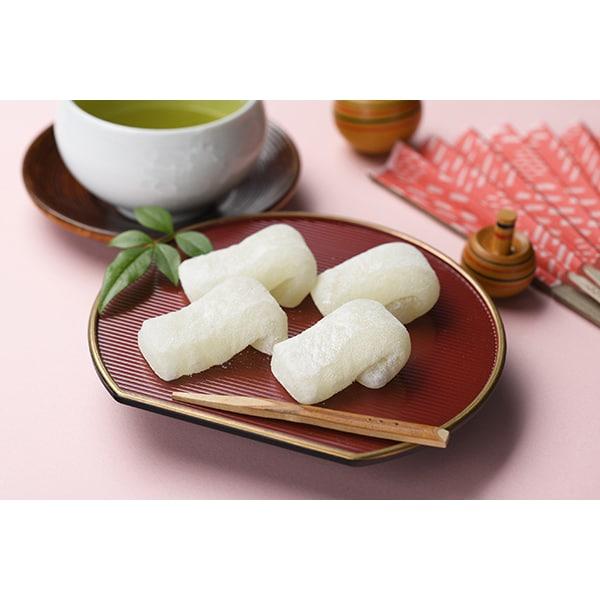 Kaga Domain Эттю-Тояма Хабутаэ Моти (Рисовый пирог Хабутае) 12шт. Вагаси