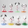 Cross-Border Trendy Snoopy Mini Figured Decor: PVC Cute Desktop Ornaments