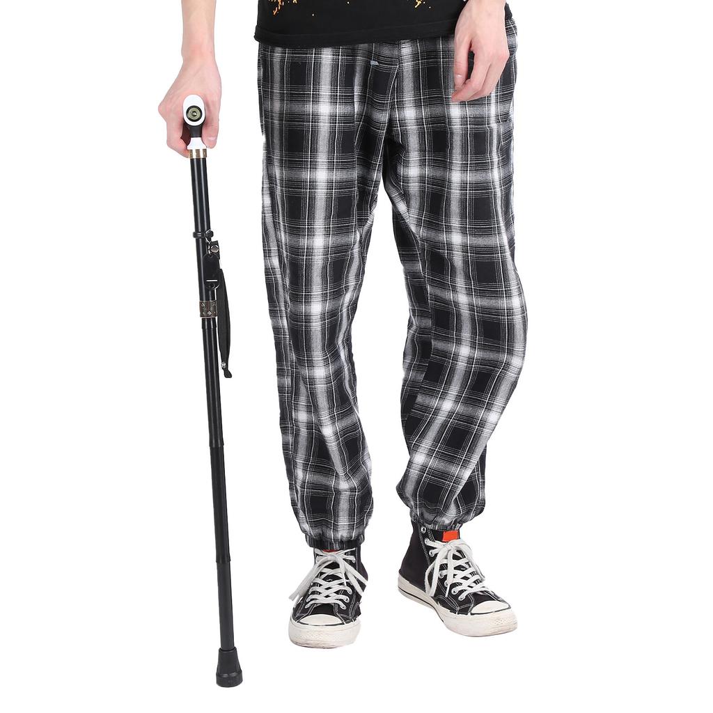 Пожилая складная трость регулируемая трость из нержавеющей стали складная трость