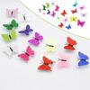 Beautiful Wall Decals 7-color Lights Decorative Bright Color Butterfly Shape Paste