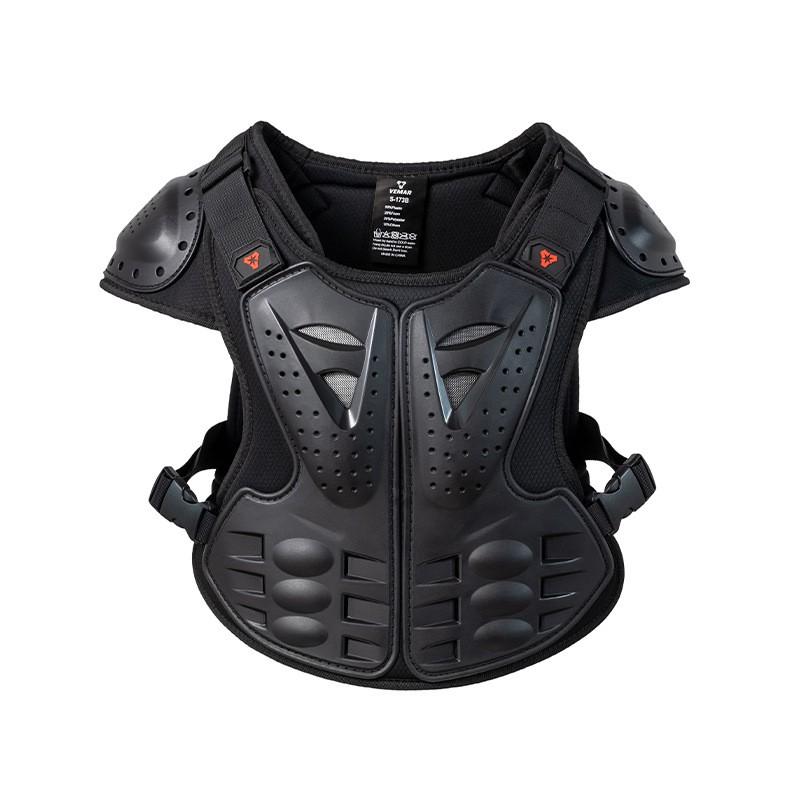 Kids Protective Gear Set Balance Bike Cycling Skating - Shoulder Waist Armor Elbow Knee Pads White Orange Black Blue