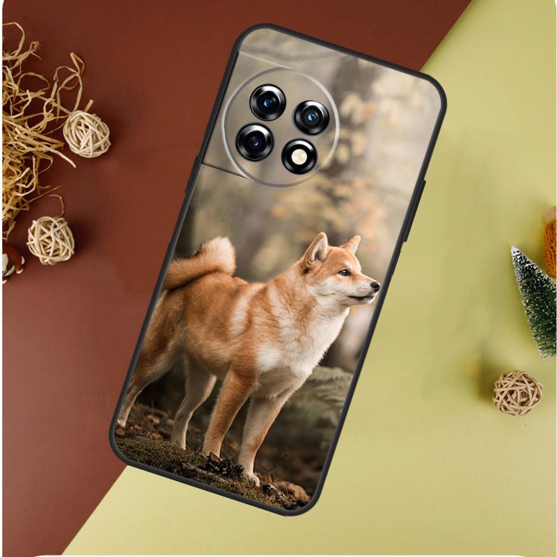Animal Shiba Inu Dog For OnePlus 13 13R 12 12R 11 9 10 Pro 8T 9RT 10T 10R Nord 4 CE 2 3 Lite N20 N30 Phone Case