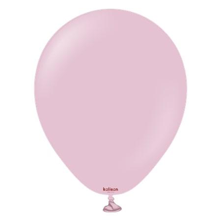 Balony Lateksowe Kalisan Retro Dusty Rose, Brudny Róż, 30 Cm, 100 Szt.