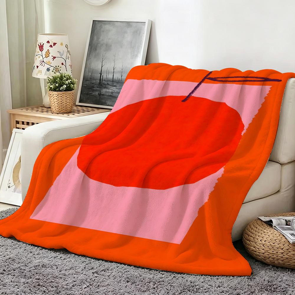 Illustrator M Matias Larrain Throw Flannel Throw Blanket Suitable for Sofa Living Room Bedroom