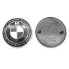 BBKS3 QQ 82MM 74MM Front Hood Emblem Trunk Rear badge logo For BMW E46 E90 F30 F10 F20 G20 E87 E60 E63 F01 F02 G14 E83 Car Accessories