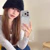 Позолоченный цветной чехол-звезда для iPhone 17/16 Pro Max/15/14