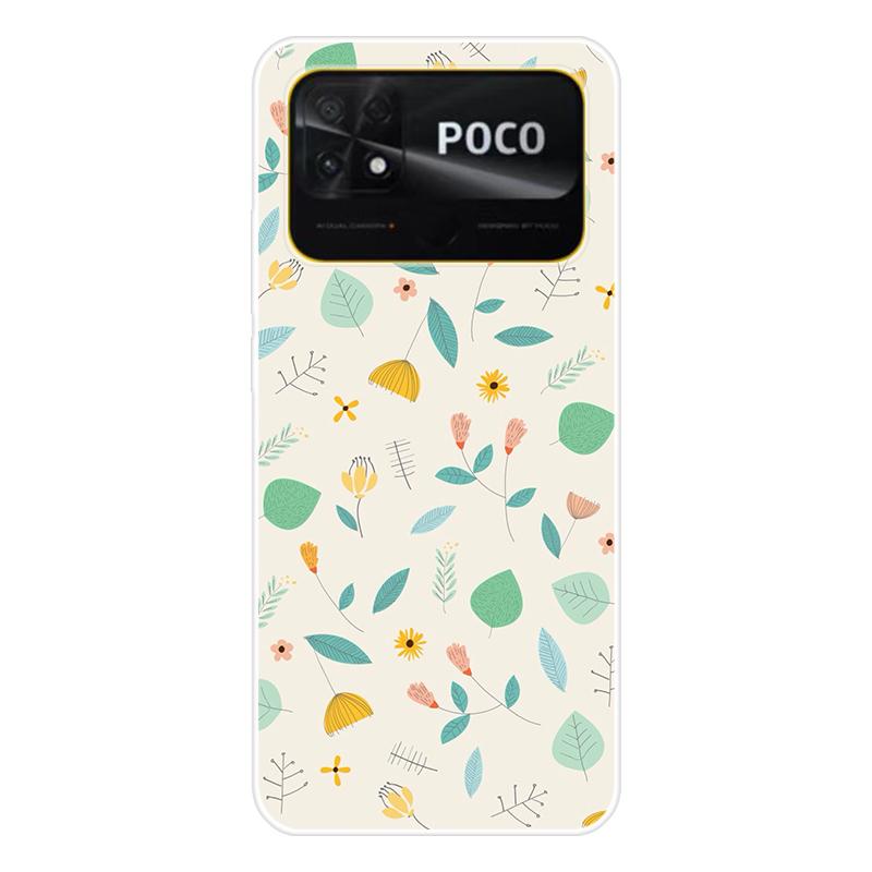 Для Xiaomi Poco C40 C 40 Чехол Мягкая силиконовая задняя крышка Мультяшный чехол для телефона Разнообразие