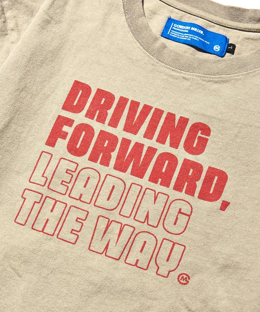 GORDON MILLER футболка с коротким рукавом DRIVING FORWARD размер L бежевая 1750807 мужская