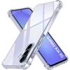 Case for Samsung Galaxy A36 5G - Phonillico® - Shockproof - Flexible - Transparent - Smooth