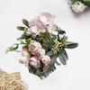 Fake Flower Fashion Non-fading Faux Silk Artificial Flower Home Party Fake Attractive Artificial Rose Faux Rose Flower Living Room Supply