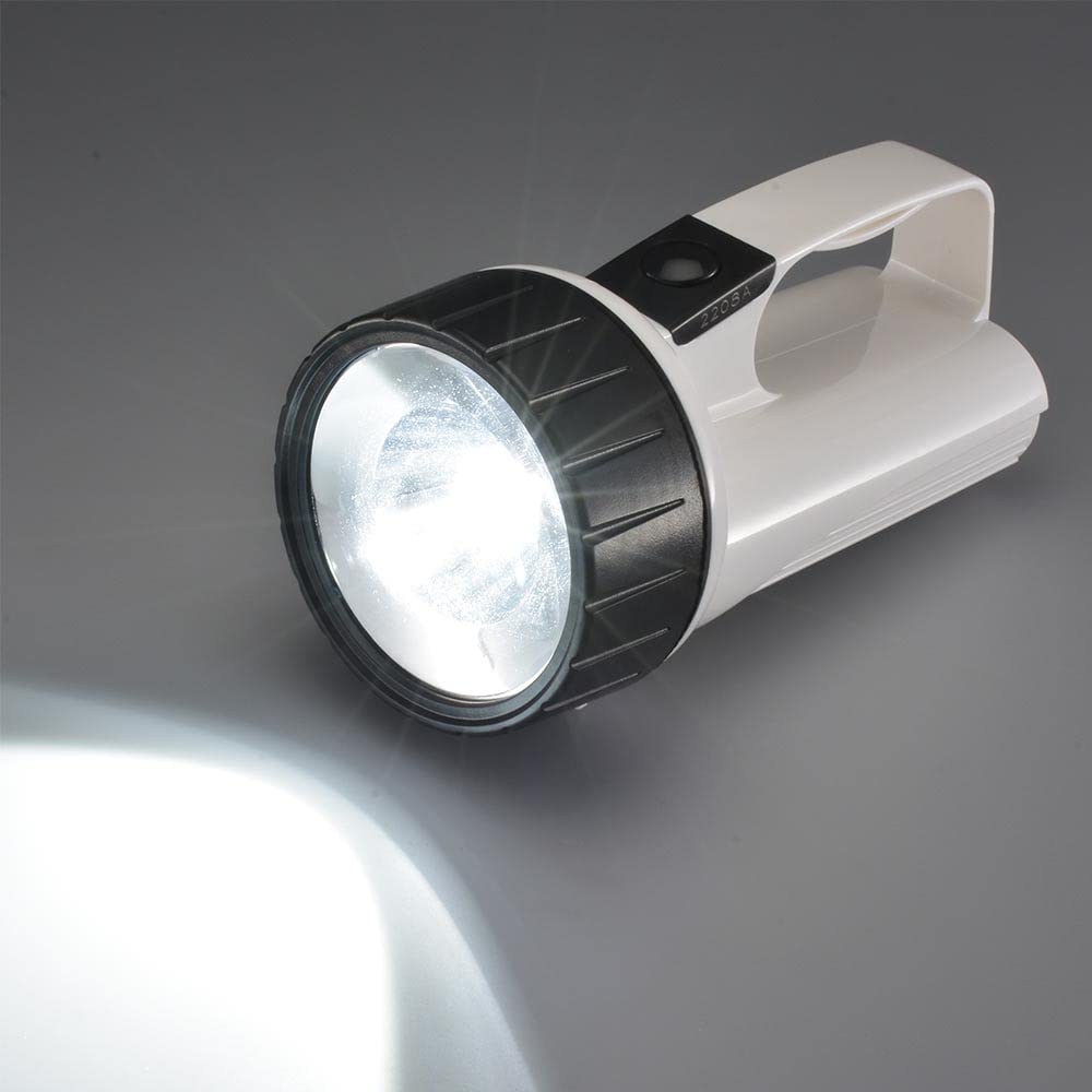 OHM Electric 60 Powerful LED Outdoor Includes Four D White E-5 08-1505 Lumens, Flashlight, Waterproof, Use, Batteries,