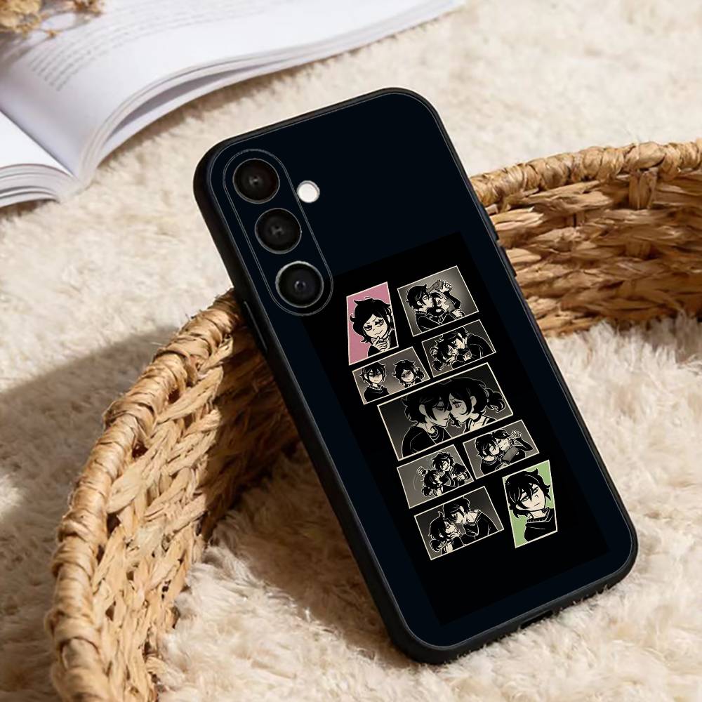 Чехол для телефона C-Coffin Of Andy Leyley для Samsung Galaxy A20, 21s, 22, 31, 32, 52, 53, 72, 73, 80, 91, Мягкий черный корпус