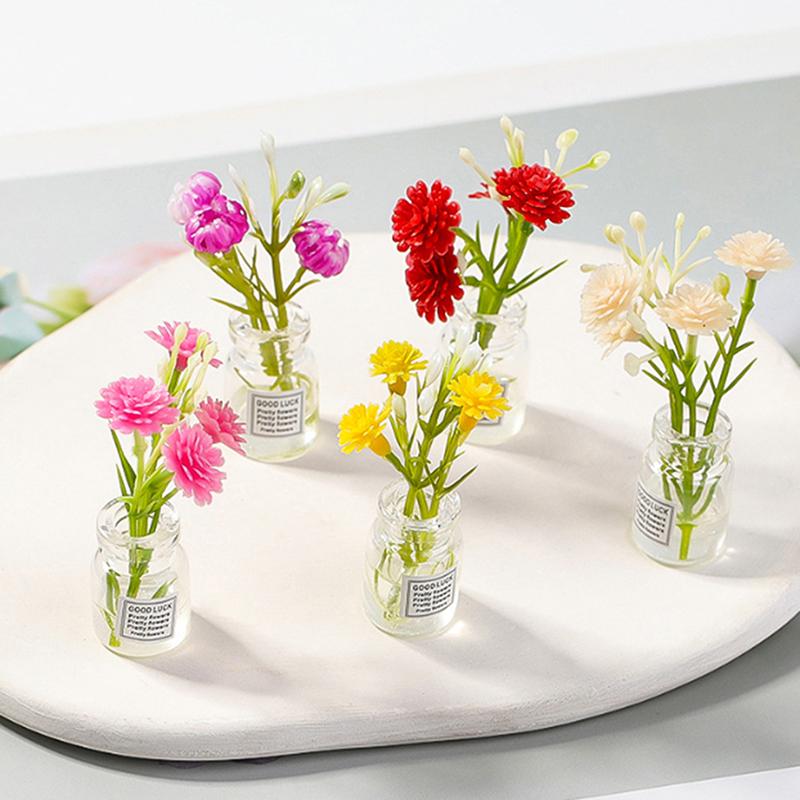 5Pcs Simulation Vase Resin Series Jewelry Making Diy Home Decoration Accessories