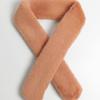 LALA Fur Scarf Petite Peach