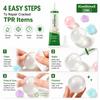Transparent TPR Glue 0℃ Room Temperature Curing Waterproof Adhesive for Kids Toy Stress Ball Repair