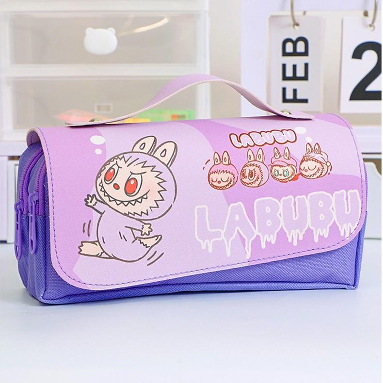 Канцелярский пенал большой вместимости, высокой ценности, пенал для девочек, студенческий, милый мультяшный пенал