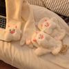 Fluffy Plush Gloves Warm Mitten Gloves Cute Winter Gloves  for Women