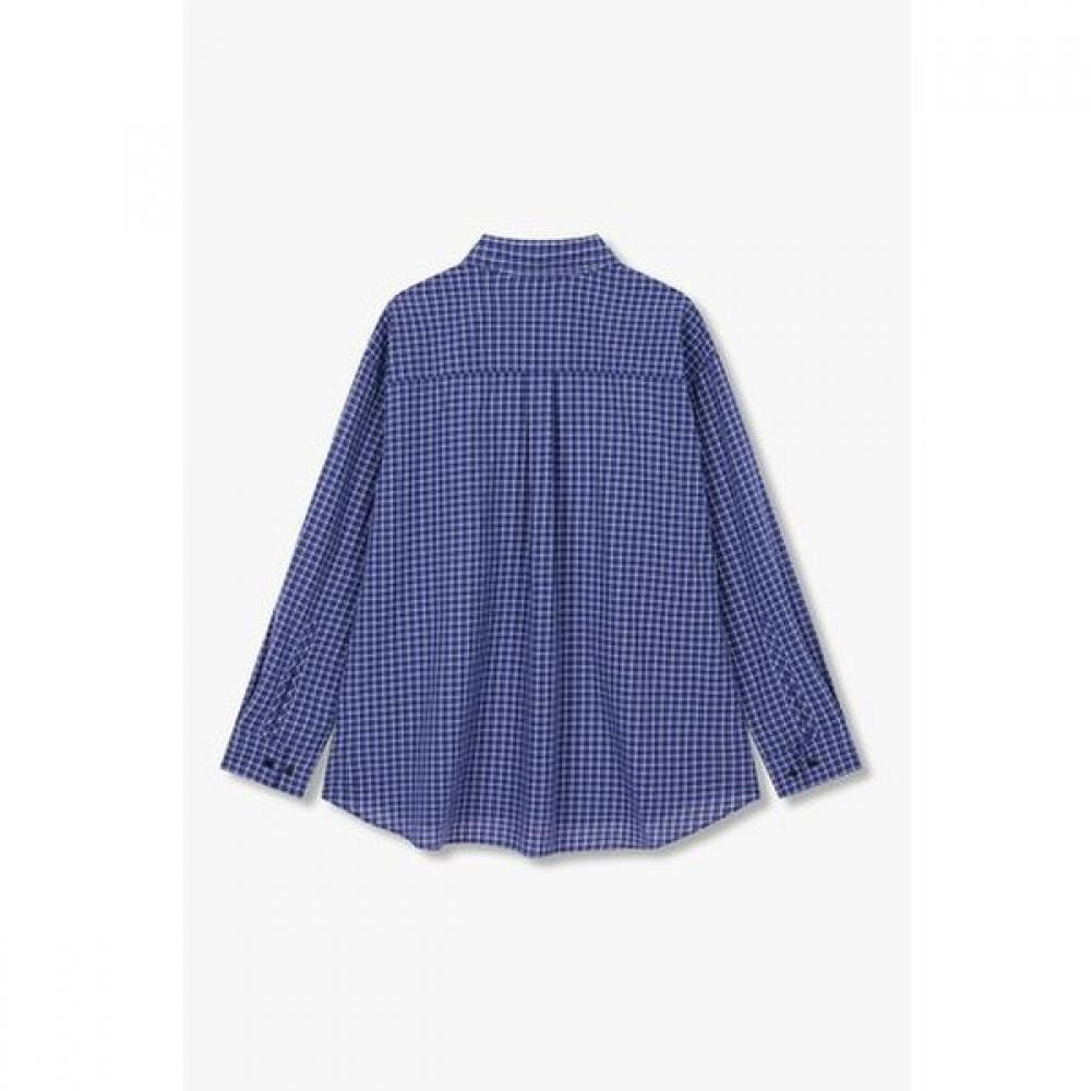 Studio Tomboy Oversized Small Check Shirt 9176221987