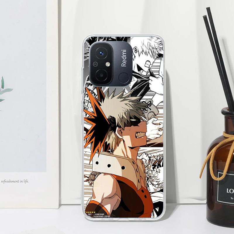 My Hero Bakugou Katsuki Phone Case For Xiaomi Redmi 14C 13 13C 12 12C 10 10A 10C 9 9A 9C 9T 8 8A 7 7A 6A 6 Pro K80 K70 K60 K40 K