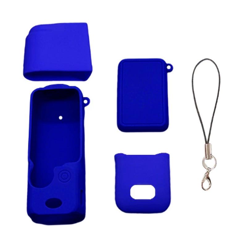 Силиконовый чехол и крышка для объектива DJI OSMO Pocket 3: Пылезащитный и Ударопрочный Защитный Аксессуар